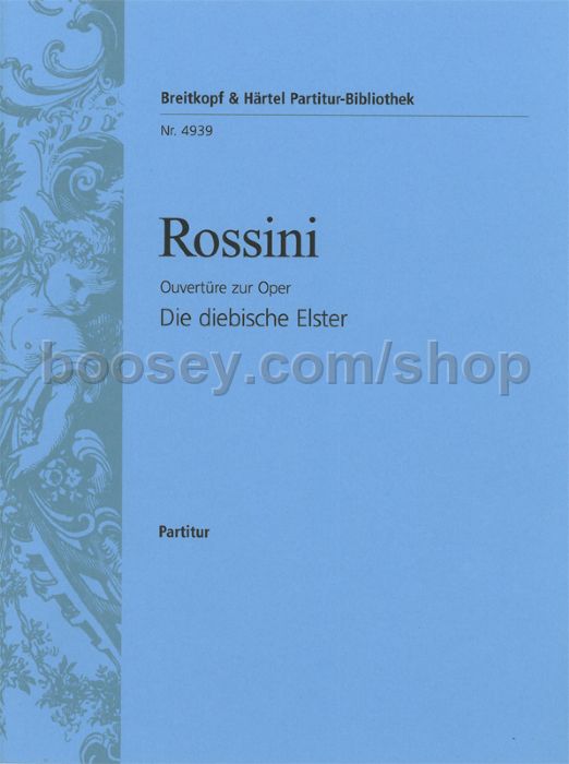 Rossini - Thieving Magpie Overture sheet music for Piano