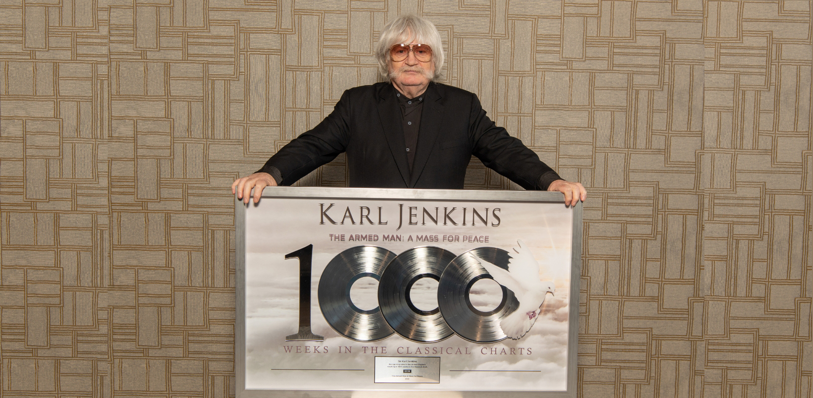Karl Jenkins makes chart history reaching 1000 weeks