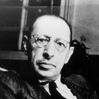 Igor Stravinsky photo © Gene Fenn