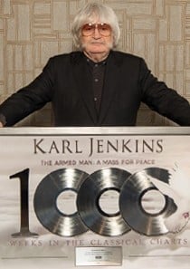 Karl Jenkins makes chart history reaching 1000 wee