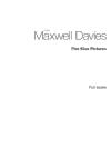 Maxwell Davies, Peter: 5 Klee Pictures (Full Score)