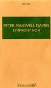 Maxwell Davies, Peter: Symphony No.4 HPS1203 (Hawkes Pocket Scores series)