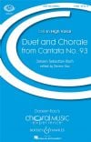 Bach, Johann Sebastian: Duet and Chorale SA, piano & strings