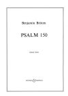 Britten, Benjamin: Psalm 150 choral score