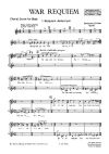 Britten, Benjamin: War Requiem Op 66 (choral score for boys' choir)