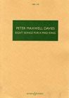 Maxwell Davies, Peter: Eight Songs for a Mad King (Hawkes Pocket Score)