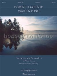 Walden Pond (SATB Chorus, 3 Cellos & Harp )