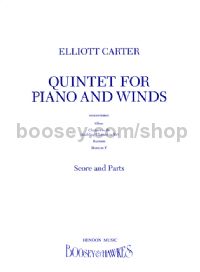 Quintet for Piano & Winds (Parts)