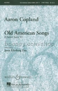Old American Songs Choral Suite II (3 Pt Treble Voices & Piano)