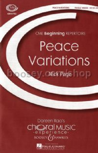 Peace Variations (Unison Voices & Piano)