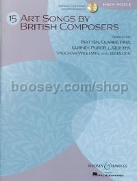 15 Art Songs by British Composers (High Voice & CD)