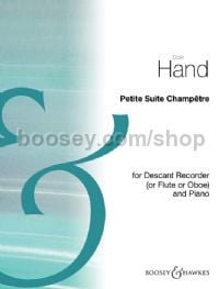 Petite Suite Champetre Op67 (Descant Recorder & Piano)
