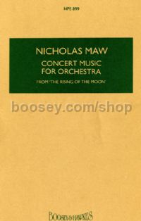 Concert Music for Orchestra (Hawkes Pocket Score - HPS 899)