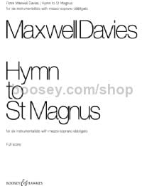 Hymn To St Magnus (Full Score)