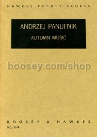 Autumn Music (Hawkes Pocket Score - HPS 874)