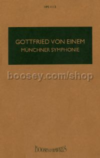 Munich Symphony Op. 70 (Hawkes Pocket Score - HPS 1113)