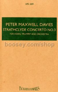 Strathclyde Concerto 3 (Hawkes Pocket Score - HPS 1209)