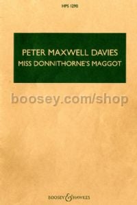 Miss Donnithorne's Maggot (Hawkes Pocket Score - HPS 1290)