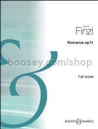 Romance, Op. 11 (String Orchestra Full score)