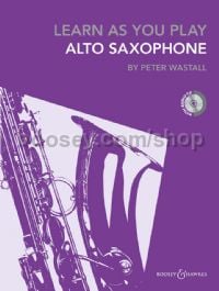 Learn As You Play Saxophone (New Edition 2012) (Alto Saxophone)