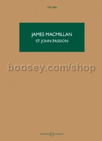 St John Passion (Hawkes Pocket Score - HPS 1604)