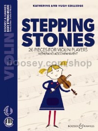 Stepping Stones (Violin & Piano - Book with Online Audio)