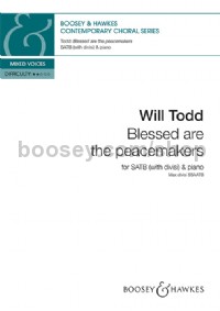 Blessed are the Peacemakers (SATB (with divisi) & piano) - Digital Sheet Music