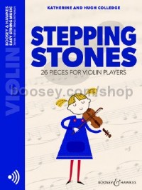 Stepping Stones (Violin - Book + Online Audio)