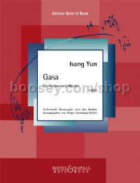 Gasa (1963) (Violin & Piano)