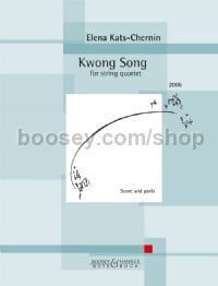 Kwong Song (String Quartet Score & Parts)
