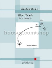 Silver Pearls (String Quartet Score & Parts)