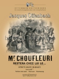 Monsieur Choufleuri restera chez lui (Vocal Score) (French)
