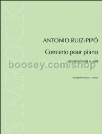 Concerto for piano and wind instruments, for 2 pft
