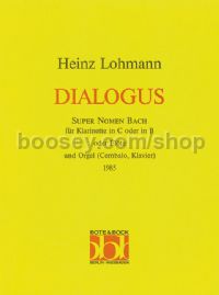 Dialogus super nomen BACH (1985) (Flute or Clarinet, Organ)