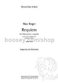 Requiem Op. 83/10 (TTBB Choral Score)
