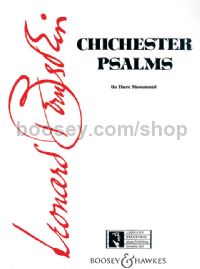 Chichester Psalms (Full score)
