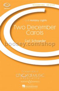 Two December Carols SATB & piano