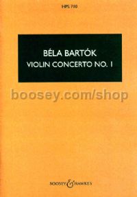 Violin Concerto No.1 Op. Posth (Hawkes Pocket Score - HPS 710)