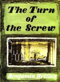 The Turn of the Screw, Op. 54 (Vocal Score) (English, German)