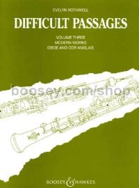 Difficult Passages 3 (Oboe)