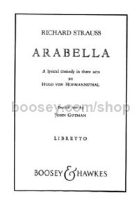 Arabella Op. 79 (Libretto English)