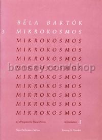 Mikrokosmos 3 Definitive Edition (Piano (English, French, German, Hungarian))