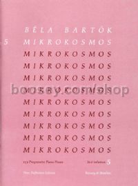 Mikrokosmos 5 Definitive Edition (Piano (English, French, German, Hungarian))