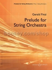 Prelude for String Orchestra (score & parts)