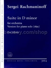 Suite in D Minor (1891) 1st Edition