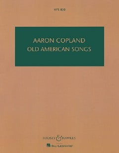 Old American Songs (Study Score - Hawkes Pocket Score 830)