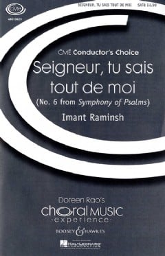 Seigneur, Tu Sais Tout De Moi (SATB & Orchestra Vocal Score)