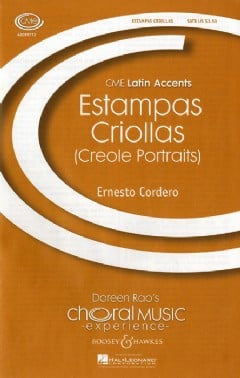 Estampas Criollas (Creole Portraits) (SATB & Orchestra Vocal Score)