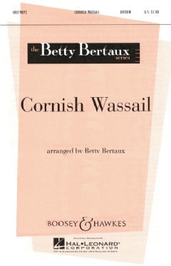 Cornish Wassail (Unison Voices & Piano)