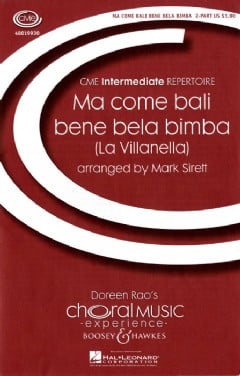 Ma Come Bali Bene Bela Bimba (2-part Treble Voices & Piano)